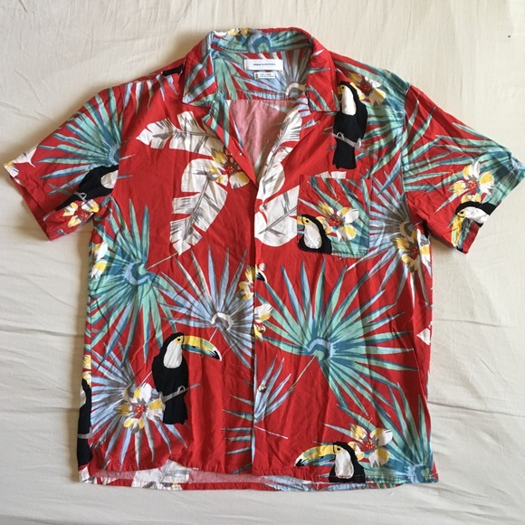 Urban Outfitters Other - UO Men's Tropical Summer Dad Shirt